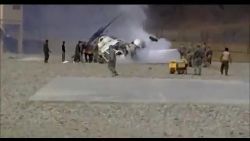 Авария вертолета в Афганистане