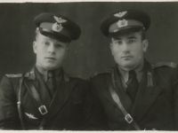 Богатырев В.Т. и Ворсин А.С., г. Пугачев, 1955г.