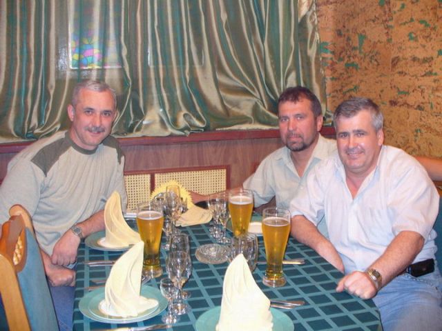 Встреча в Курске. 07.2007 года. Грязнов, Маслов, Полтавский.