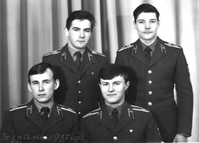 Сызрань 1987, Аверьянов, Казанцев, Лаптев, Тищенко