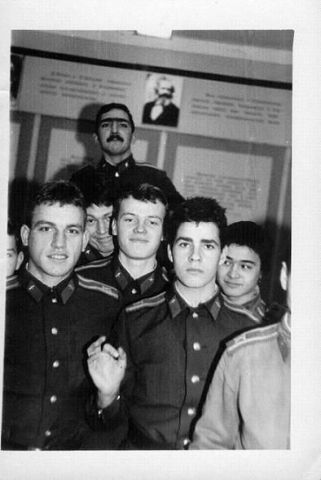 1985 год. 56 к.о. Урок по марксисткой ленинской подготовке.