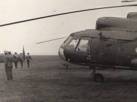 Пугачев Полк получает первые Ми-8 май 1974 