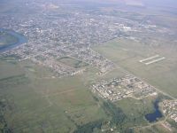 А это вид сверху аэродрома Пугачев 